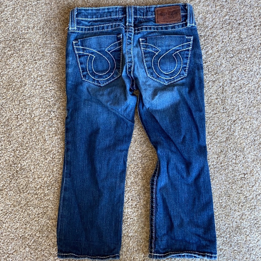 Big Star Liv Girls Jeans Size 25capris - Picture 3 of 13